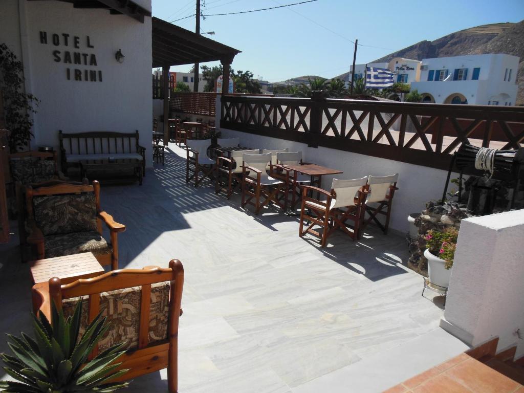 Santa Irini Hotel Perissa (Santorini) Exterior foto